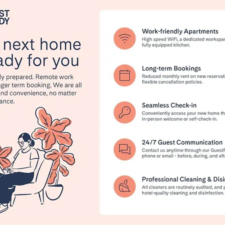דירה Guestready - Enchanting Views From Millenium Tower *