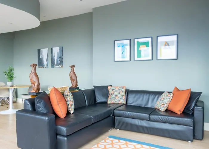 Lägenhet Guestready - Enchanting Views From Millenium Tower Dublin